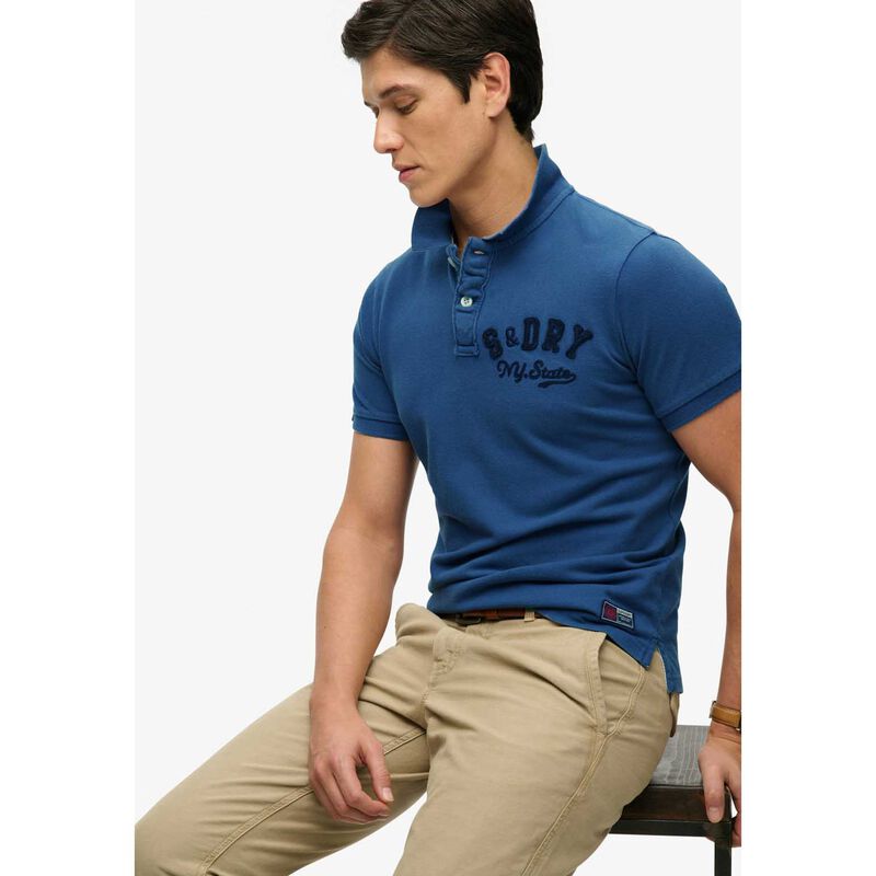 Superdry Vintage Athletic Polo image number 2